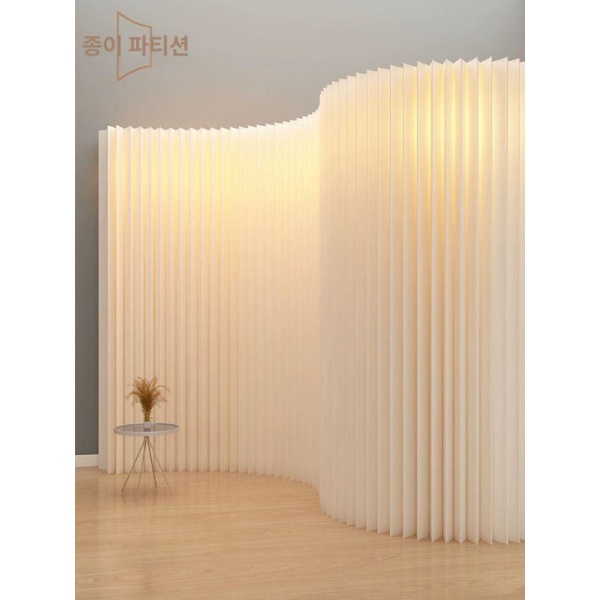 프리미엄 대형 종이 가벽 파티션 전시 선반 방나누기 전시장 - 상세 이미지 5