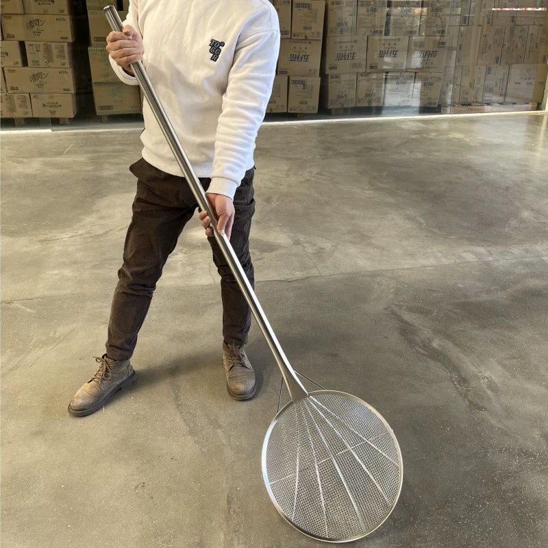 대형 긴뜰채 어망 80cm 건지기망 32cm 손잡이 미세망 32cm 80cm 손잡이 - 상세 이미지 5