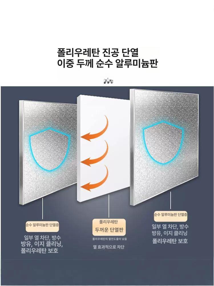 주방방열판 레인지방열판 60x100cm 가드 접착형 그을림 고온 단열 업소용 - 상세 이미지 2