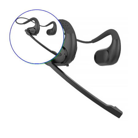 쌍문상회 라온 골전도 블루투스 오픈형 이어셋 블랙 ITB-BTE200M 1개입 모토로라