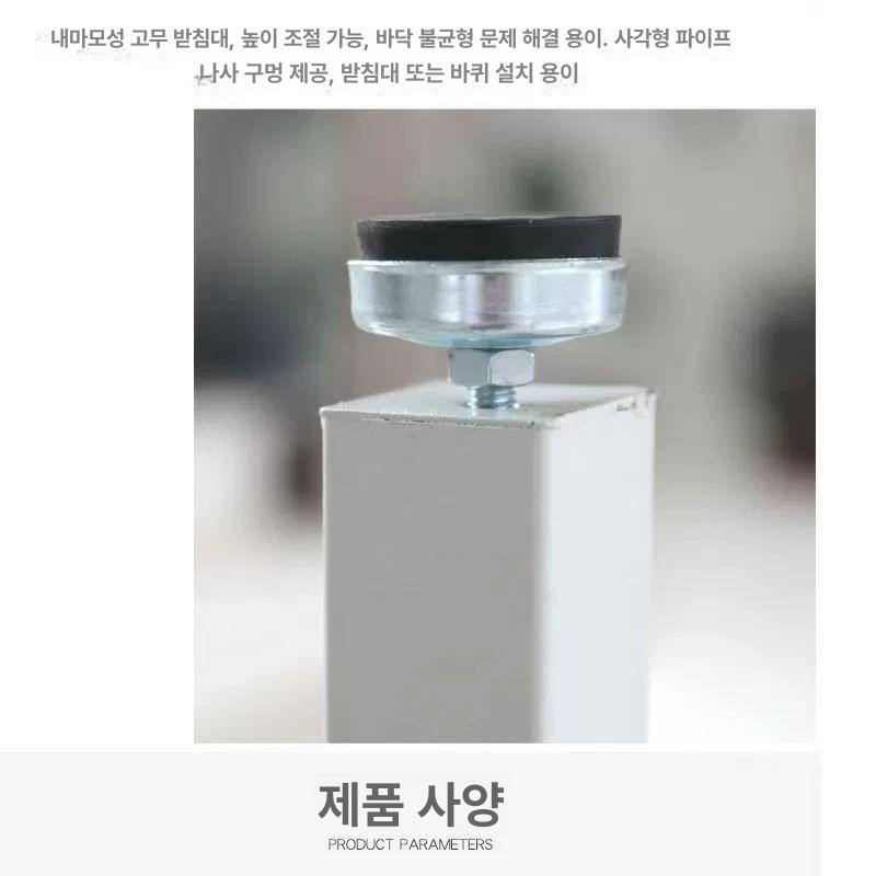 제전 대차 카트 구루마 이동식 클린룸용 이송용 수레 길이 60 40 화이트 - 상세 이미지 3