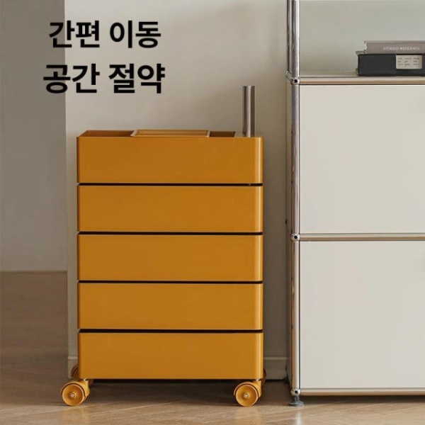 모던 스타일 5단 다용도 북유럽 서랍장 인테리어 화장대 - 상세 이미지 4