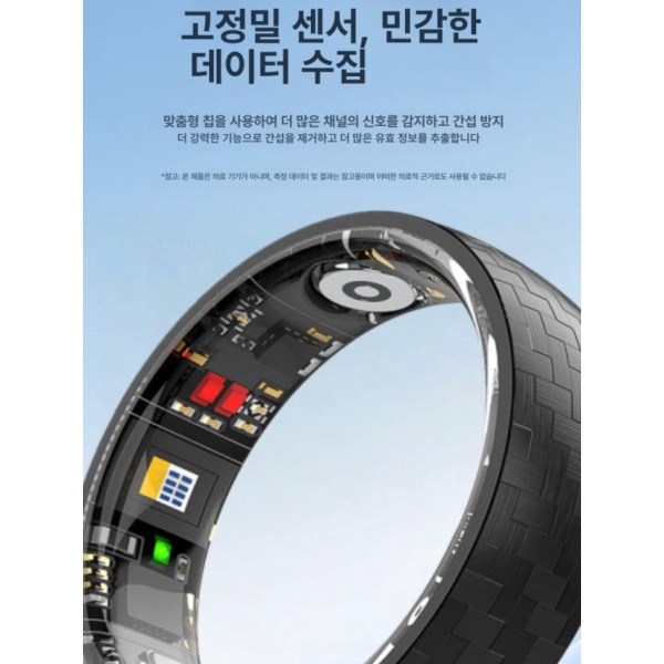 프리미엄 스마트 혈당 심박수 수면 반지 운동 혈압 연속혈당측정기 모니터링 - 상세 이미지 5