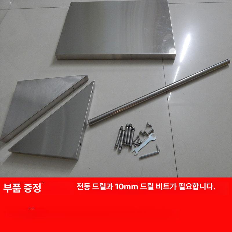 벽걸이 선반 주방 스테인레스 정리 보관 상부 수납장 스틸 벽부착형 인테리어 - 상세 이미지 3