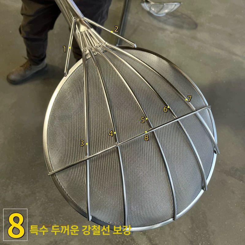 대형 긴뜰채 어망 80cm 건지기망 32cm 손잡이 미세망 32cm 80cm 손잡이 - 상세 이미지 3