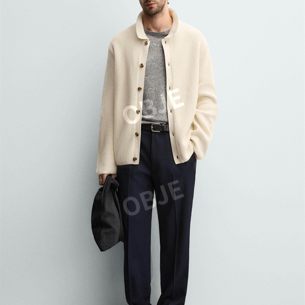 ZARA 남성 가디건 자라 골지 니트 카디건 봄 가을 이미지 6