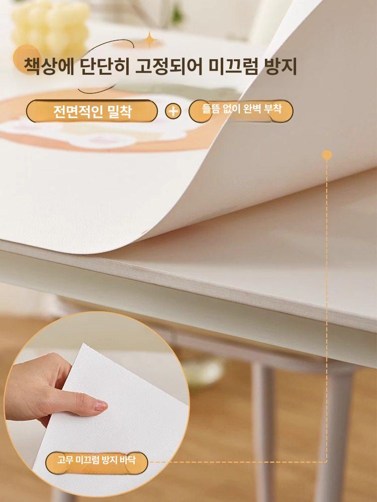 원형식탁매트 스프레드 닦기편한 관리쉬운 식탁보 - 상세 이미지 4