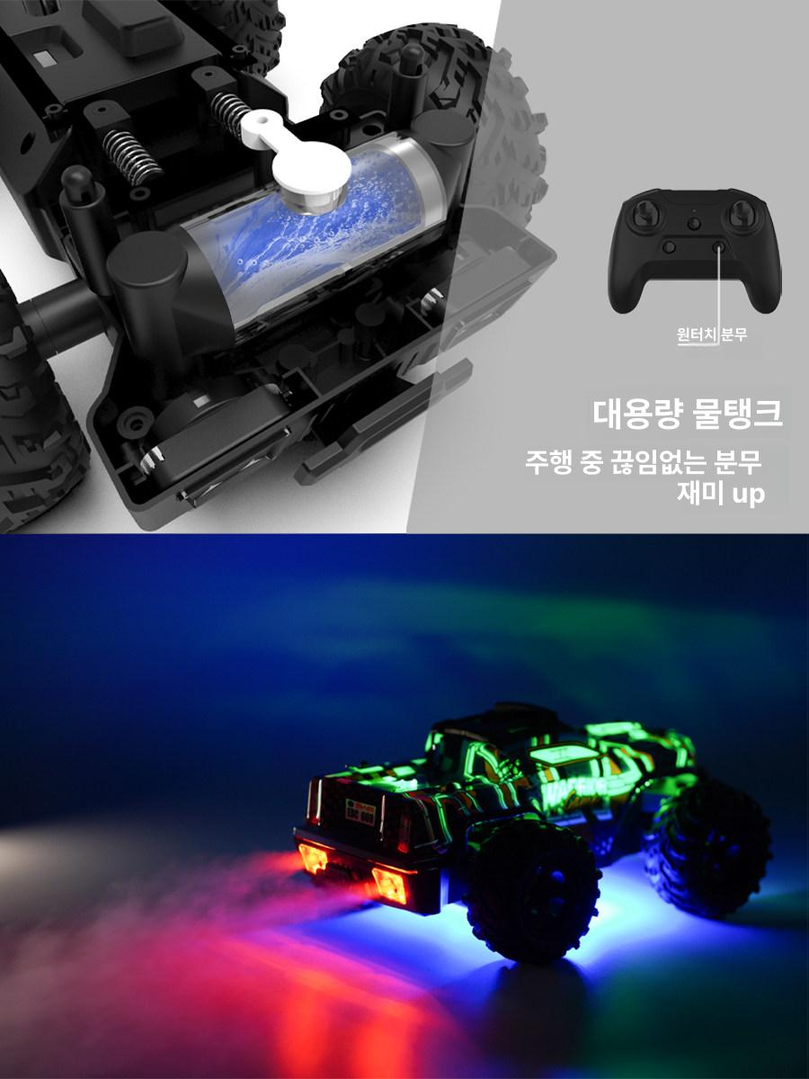 무선Rc카 스턴트 360 회전 양면 RC카 크리스마스 선물 - 상세 이미지 3