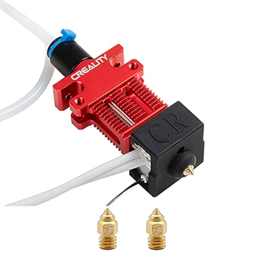 카트리지 히터, 써미스터가 장착된 CR-6 SE /Max /CR-5 PRO 3D 프린터용 0.4mm 노즐이 추가된 오리지널 크리얼리티 CR6 핫엔드 익스트루더 키트 - 상품 이미지