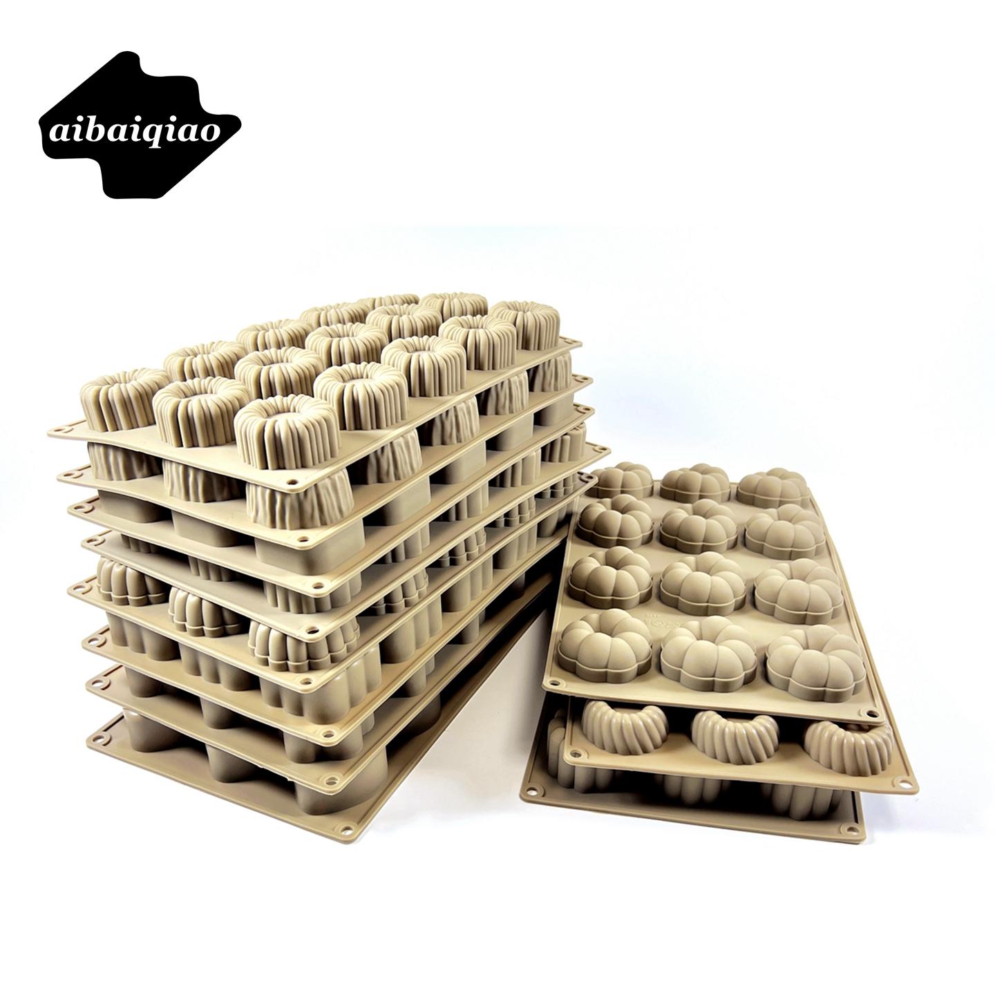 베이킹 붓 케이크 제빵 기름칠 빵붓 홈베이킹 도구 반죽 45mm 샤르로트 15구 커피 - 상세 이미지 3