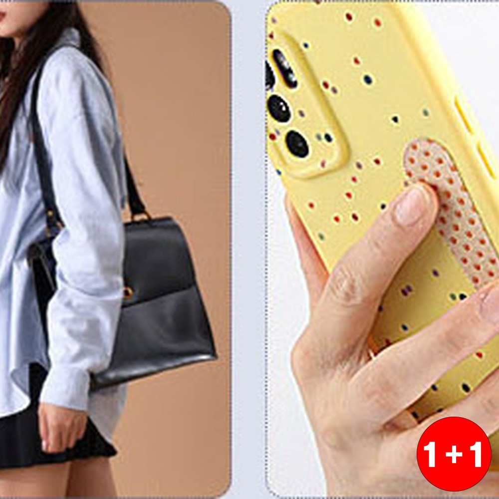 흘러내림방지 가방끈 미끄럼패드 어깨끈 스티커 가방끈테이프 미끄럼 방지(주문의2배수량 배송) - 상품 이미지