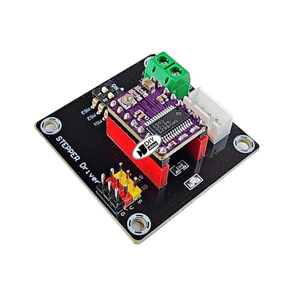 DRV8825 스테퍼 모터 드라이버 모듈 및 아두이노 ESP32 라즈베리 파이와 호환되는 확장 보드, 정밀 제어, 2세트 DRIVER - 상세 이미지 2