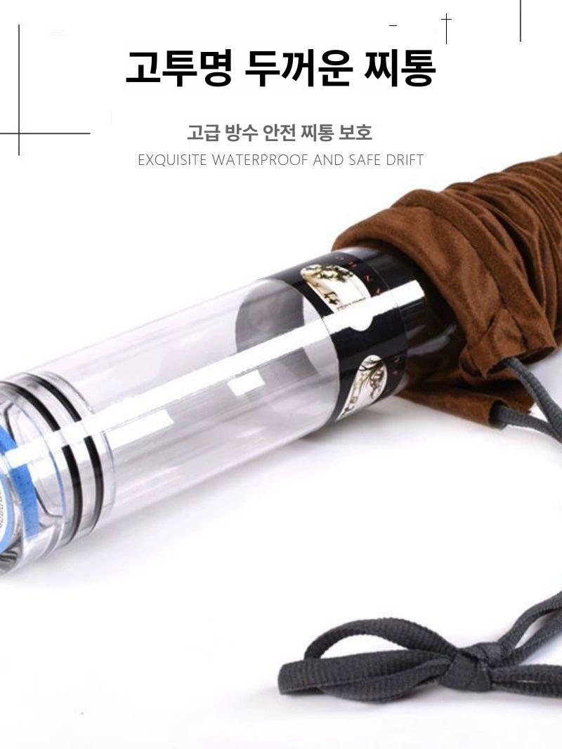 민물 낚시 찌통 채비 막대 원형 보관함 찌케이스 두꺼운 두꺼운형 가방포함 5cm 40cm - 상세 이미지 2