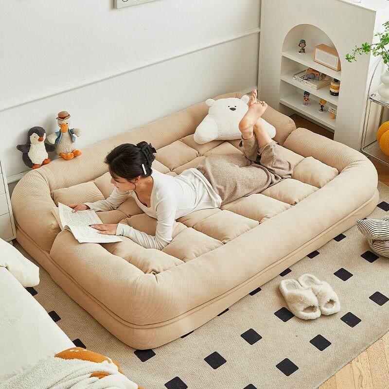 2인용 집순이 접이식 등받이 쿠션 소파 침대 집순이전용요람 초대형 화이트 원룸 - 상세 이미지 4