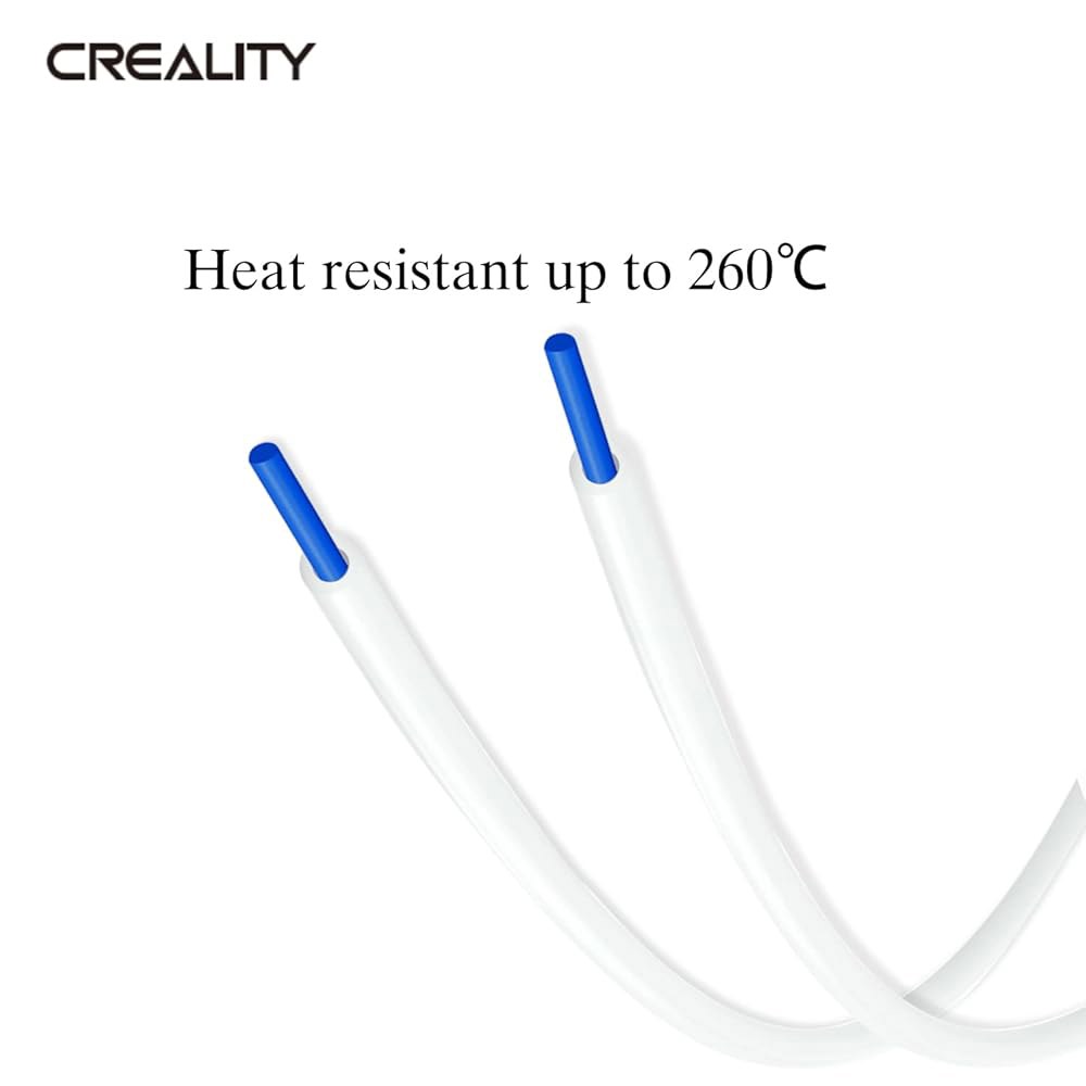 CR 공식 PTFE 테프론 튜브 보우덴 1.75mm 필라멘트 3D 프린터 교체 부품 키트 엔더 오리지널 액세서리에는 튜브 1m, 노즐 4가 포함됩니다 - 상세 이미지 3