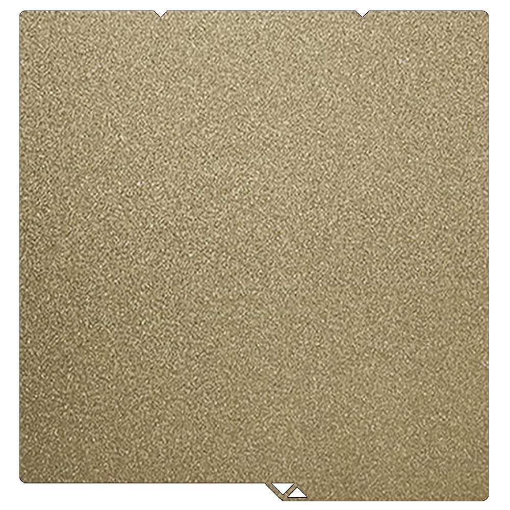 264 x 276MM Kobra S1 빌드 플레이트, Anycubic / Combo Ace Pro 3D 프린터용 양면 텍스처 골드 PEI, 스프링 강판 플랫폼 탈착식 가열 침대. - 상품 이미지