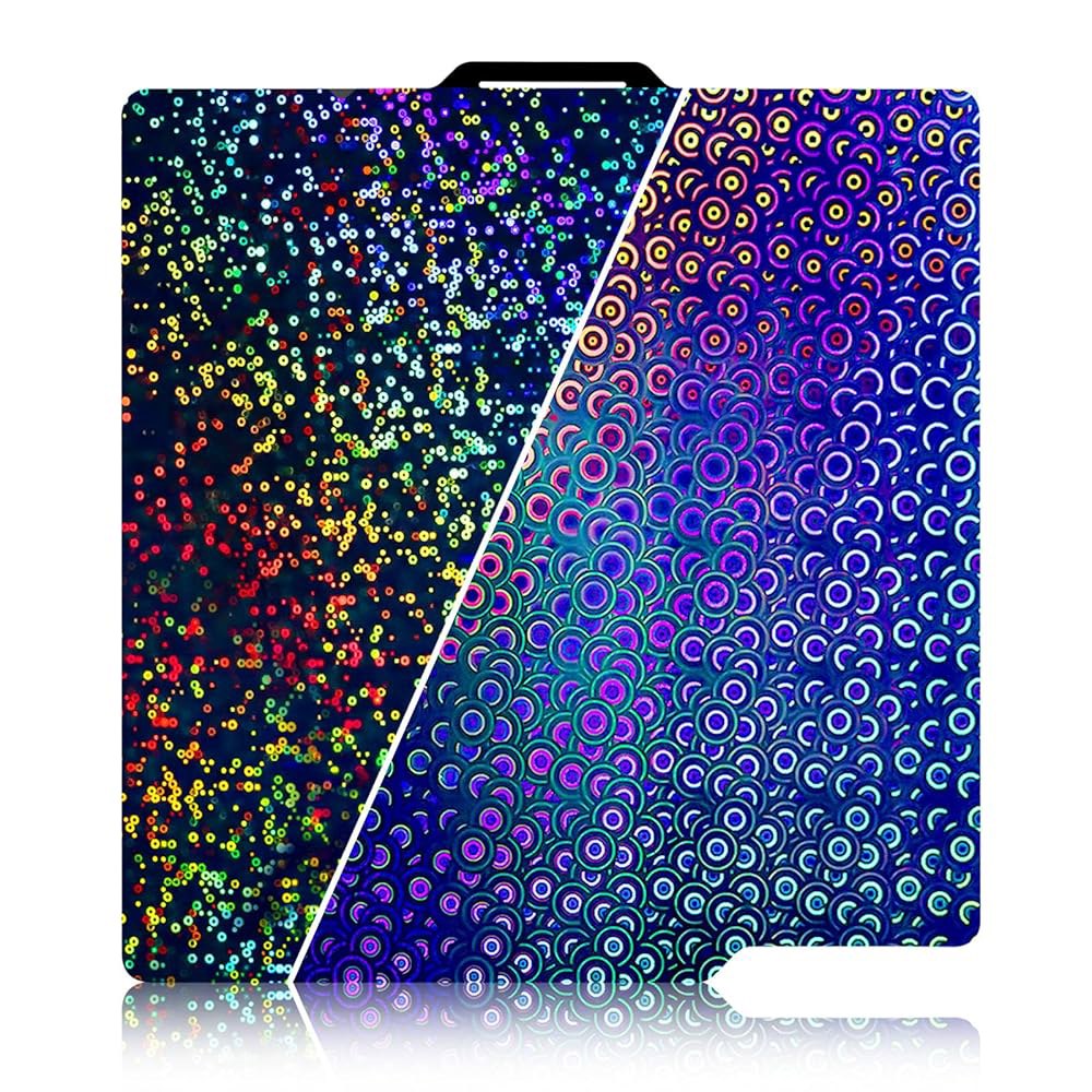 아이디어포머 밤부 랩 P1S /P1P /X1C /X1 /A1용 IR3 스무스 PEK 빌드 플레이트, 257x257mm 3D 프린터 플랫폼용 양면 스프링 강판 베드 플레이트 - 상품 이미지