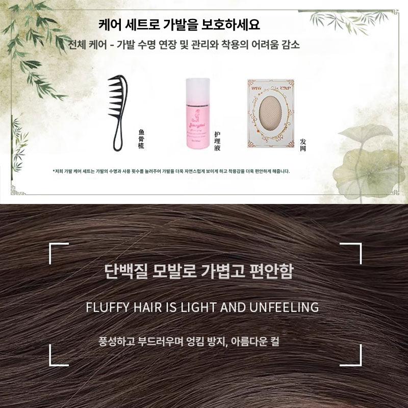가발달린모자 캡모자 항암가발 +가발달린모자 - 상세 이미지 3