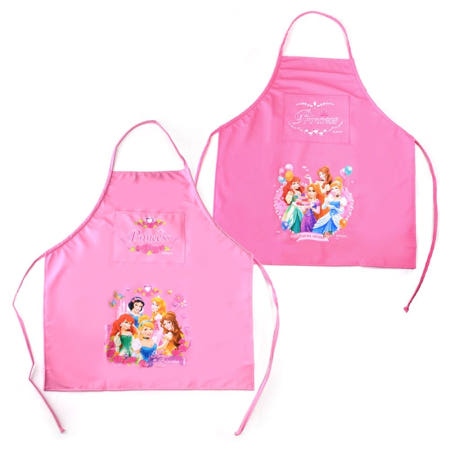 울언니추천샵 JMds 금홍팬시 디즈니 프린세스 공주 앞치마 (대) (랜덤1개) 미술앞치마 어린이앞치마 유아갯벌체험옷 방수미술가운 미술만들기