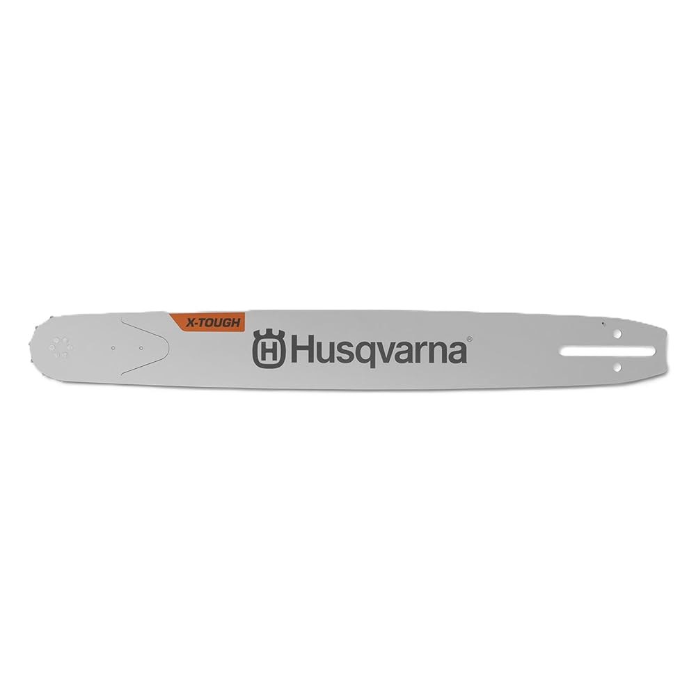 Husqvarna X-Tough 24인치 전기톱 바 3/8인치 피치, .058인치 게이지 및 84개의 구동 링크 - 상품 이미지
