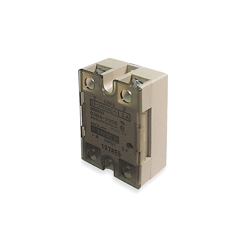 Omron G3NA-420B AC100-240 솔리드 스테이트 릴레이, 제로 크로스 기능, 노란색 표시등, 광결합기 절연, 정격 부하 전류 20A, 200~480VAC 전압, 10 - 상품 이미지