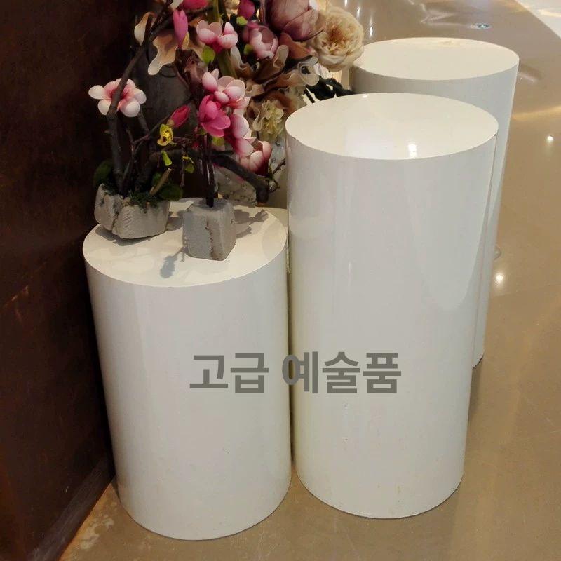 스테인레스 화분 원형 정원 조경 카페 대형 야외 소형 42x54cm 샴페인골드 - 상세 이미지 5