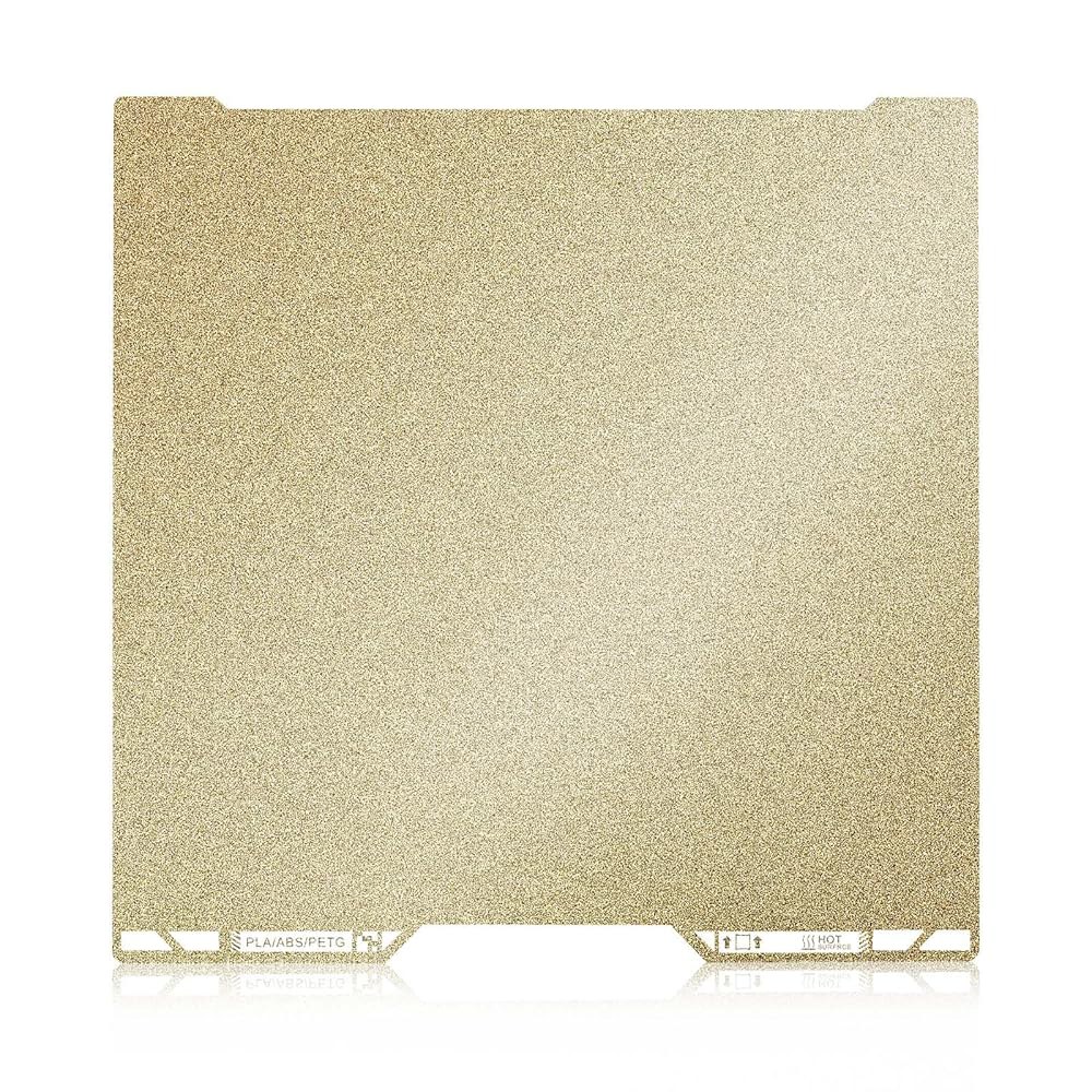 아이디어포머-밤부 랩용 355x346mm H2D H2S PEI 시트, 업그레이드된 두꺼운 빌드 플레이트와 QR 코드 스프링 스틸 베드 플레이트, 밤부 콤보 3D 프린터 플랫폼 - 상품 이미지