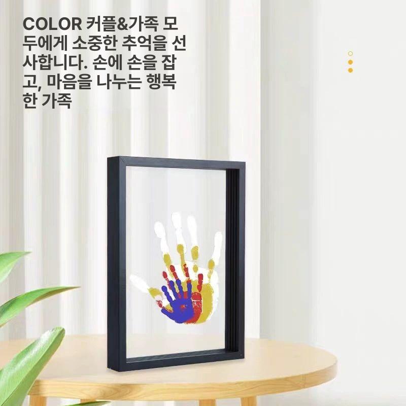손자국 액자 DIY 손발조형물 핸드프린팅 - 상세 이미지 3