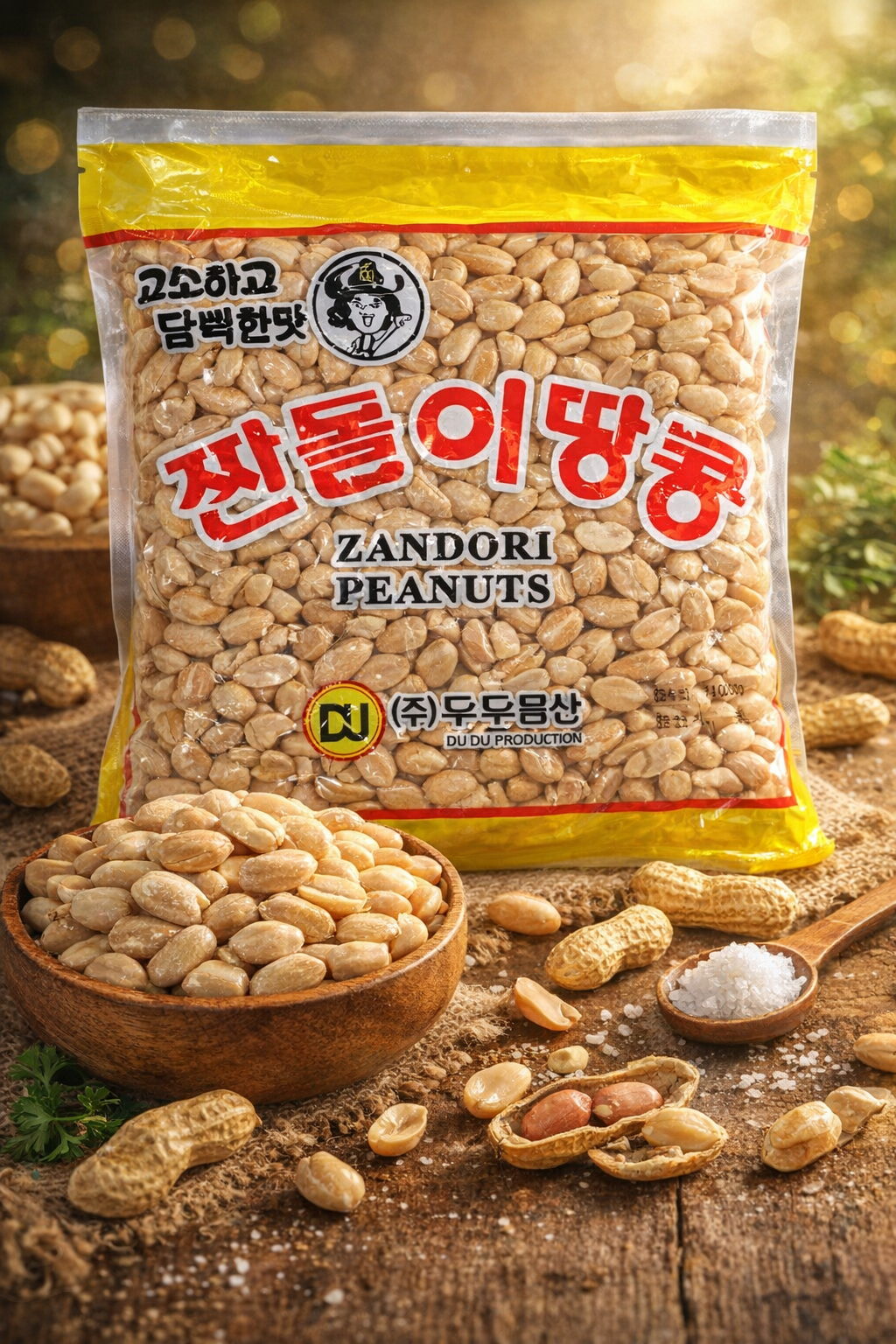 짠돌이땅콩 800g 안주 깐땅콩 주전부리심심풀이땅콩 - 상품 이미지