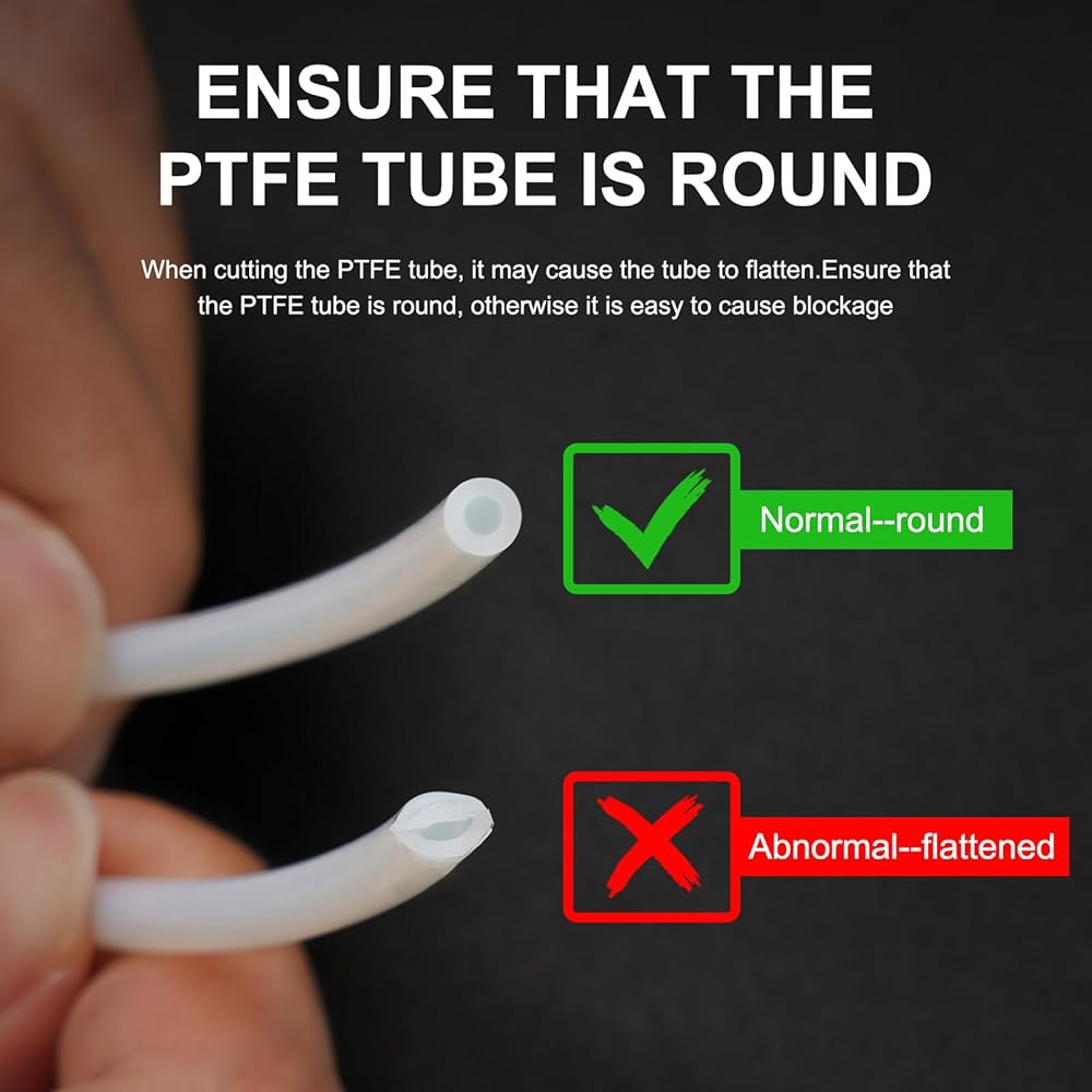밤부 랩 A1 / A1mini 3D 프린터 액세서리용 YIBEICO 4-in-1 PTFE 어댑터 교체, 우수한 AMS 튜빙 커넥터 - 상세 이미지 3