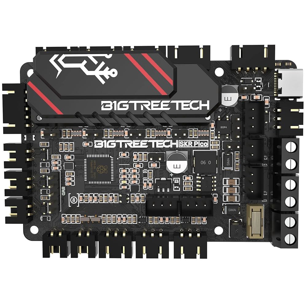 빅트리텍 SKR Pico V1.0 컨트롤러 보드, 보론 V0.1 3D 프린터와 완벽하게 호환되며, Klipper 펌웨어를 사용하는 라즈베리 파이에 적합하며 엔트리 레벨 4축 DIY - 상품 이미지