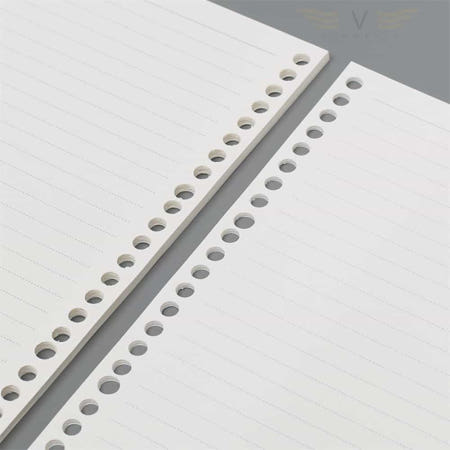 브이커머스 b5리필속지 B5 26공 바인더 유선 속지 60매