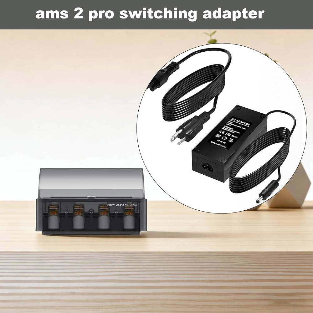 밤부 랩 AMS용 AMS 2 프로 스위칭 어댑터 24V 전원 ADS-96HLA-19-1 24096E 공급 코드 충전기와 호환됨 - 상세 이미지 2
