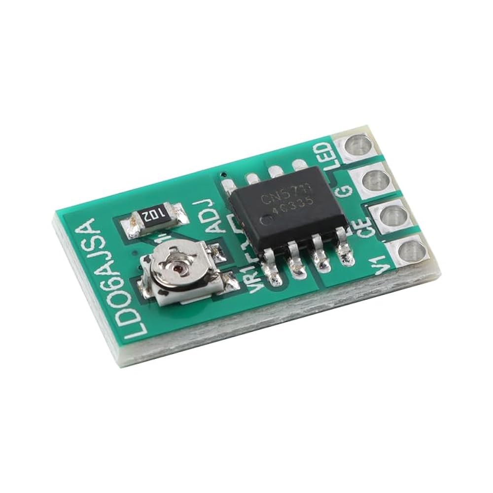 MusRock 10pcs CN5711 조절 가능한 LED 드라이버 모듈 3.3-5V 30-1500mA PWM 디밍 - 상세 이미지 3