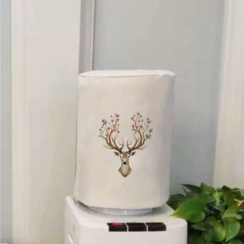 정수기 물통 커버 덮개 가리 가림천 생수통 커튼 패브릭 - 상세 이미지 4