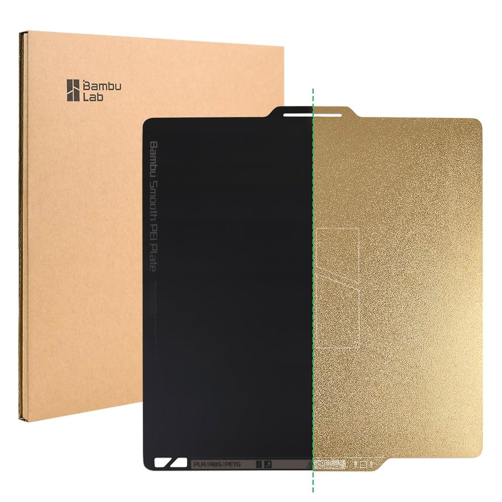 3DTOOLS 대나무 실험실 듀얼 매끄럽고 질감 있는 측면 빌드 플레이트 257x257MM X1C / X1E P1P P1S A1 3D 프린터용 SMOOTH-TEXTURED PEI - 상품 이미지