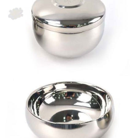 제사 명절 차례 한식 상차림 이중 단열 스테인리스 밥 국 담기 그릇 공기 대접