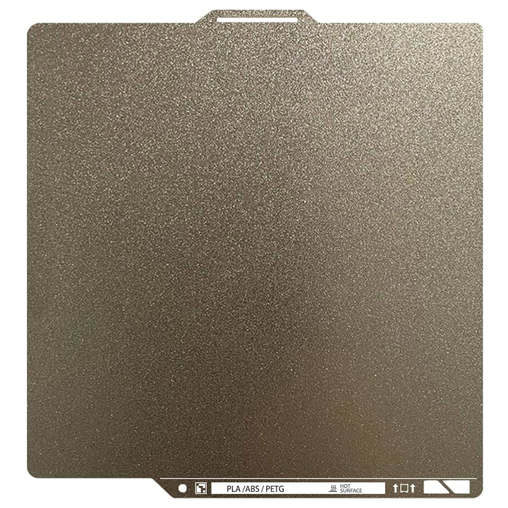 업그레이드된 두꺼운 질감의 PEI 플레이트 0.77mm, Bambu Lab P1S / P2S P1P X1 X1C A1 3D 프린터용 QR 코드, 257x257mm 이중 플레이트, - 상품 이미지