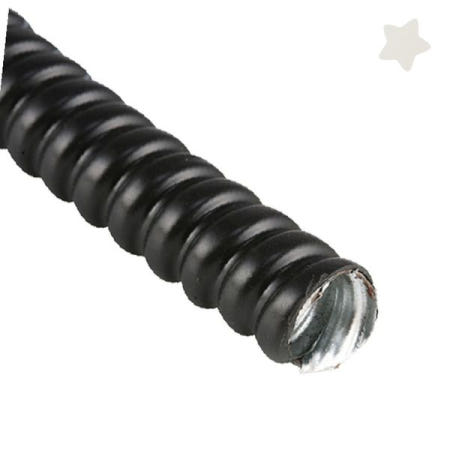 전선 보호 금속 주름관 가요 전선관 배선 케이블 배관 연결 전기 공사 건축 산업