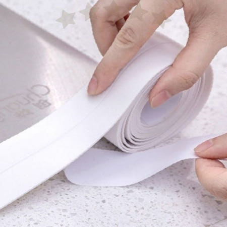 욕실 주방 벽면 바닥 이음새 틈새 곰팡이 차단 방수 실리콘 밀착 보수 테이프 시공