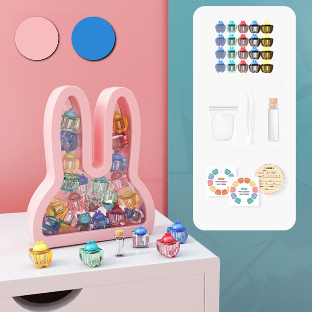 유치 보관함 이빨 치아 젖니 보관 케이스 배냇머리 토끼 기념 선물 첫니 - 상품 이미지