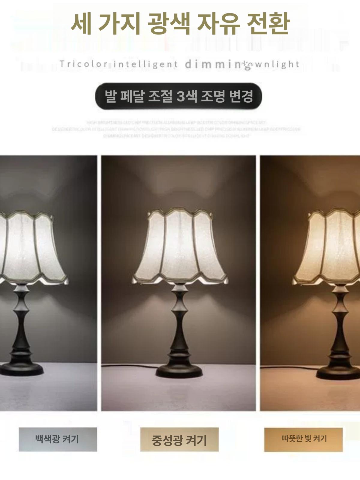 엔틱 장스탠드 조명 롱스탠 빈티지 무드등 - 상세 이미지 3