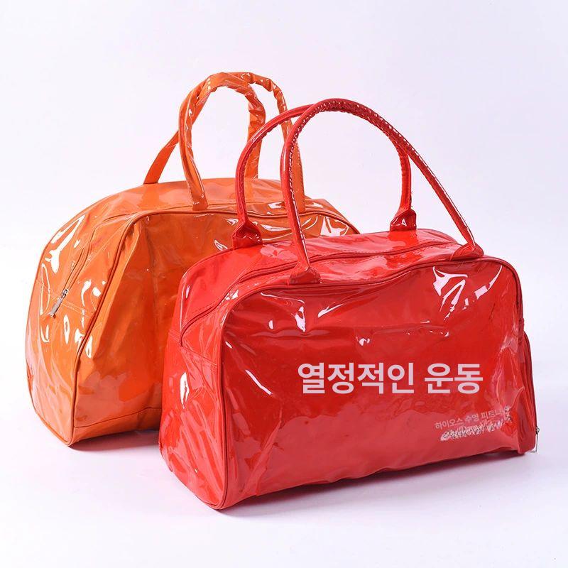 남자 헬스가방 운동가방 에나멜 크로스백 - 상세 이미지 3