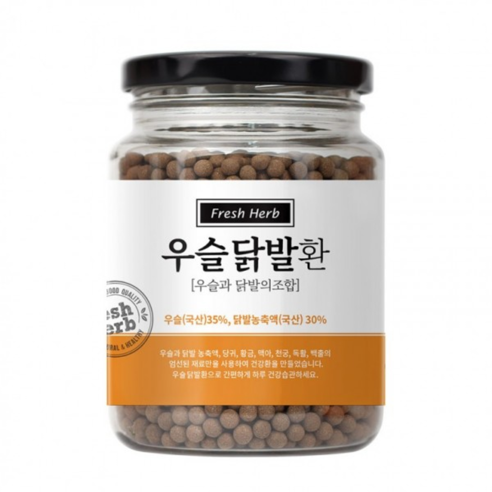 우슬 닭발 약초 환 250g 우슬 닭발 한약재 한방 전통약 - 상품 이미지