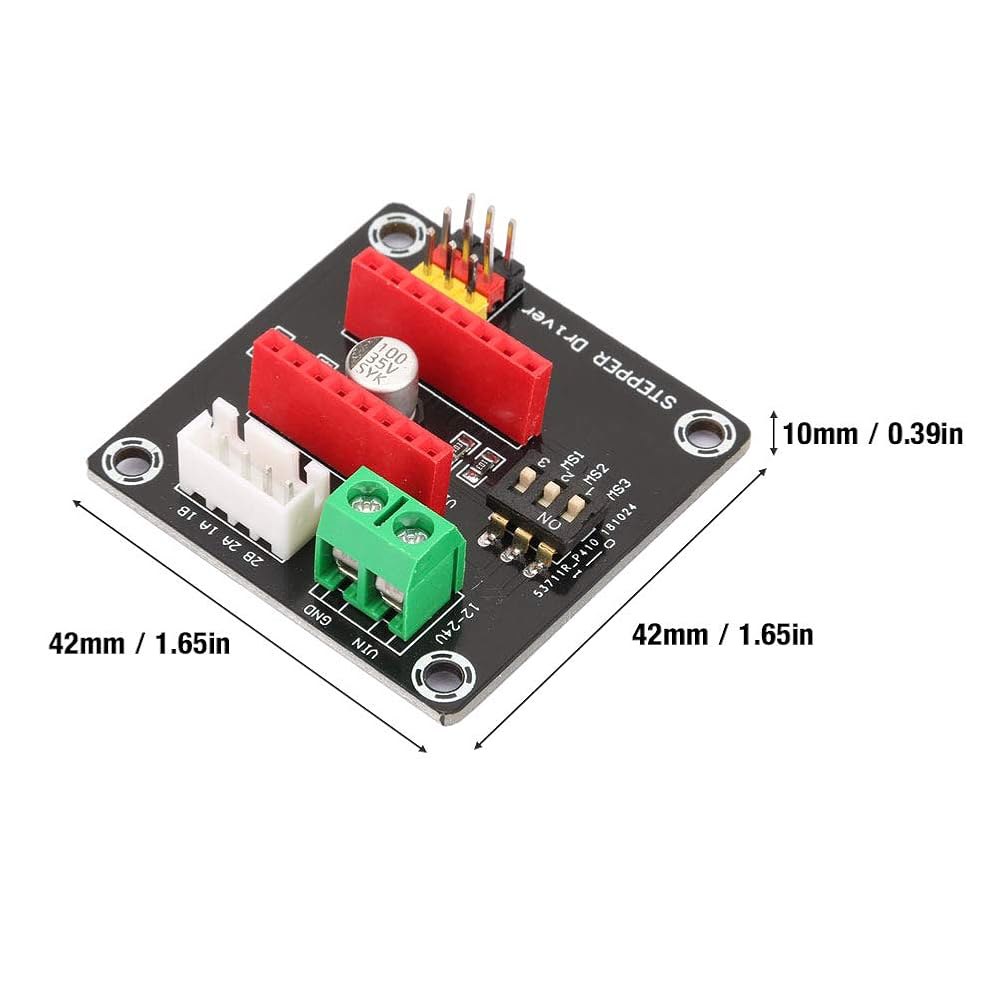 3D 프린터용 Zanoko DRV8825 /A4988 Stable 42 스테퍼 모터 드라이버 확장 보드 프린터 제어 모듈 (5) - 상세 이미지 2