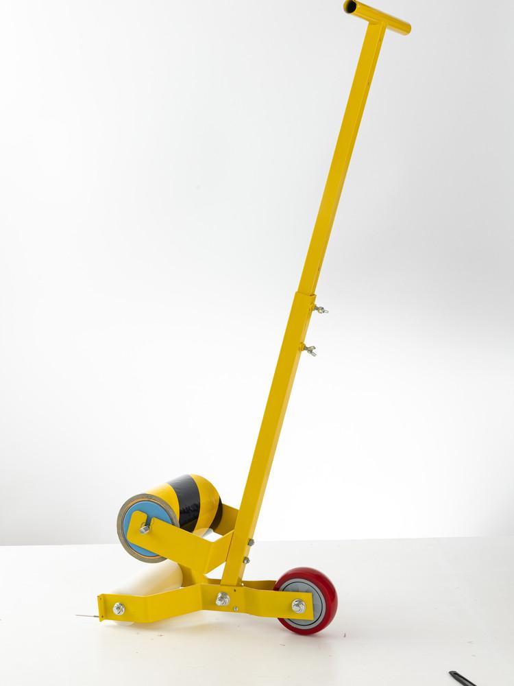 파이프 자키 수동 풀러 쟈키 제거 장비 말뚝 뽑기 장대 테이프 라인 마킹기 테이프미포함 - 상품 이미지