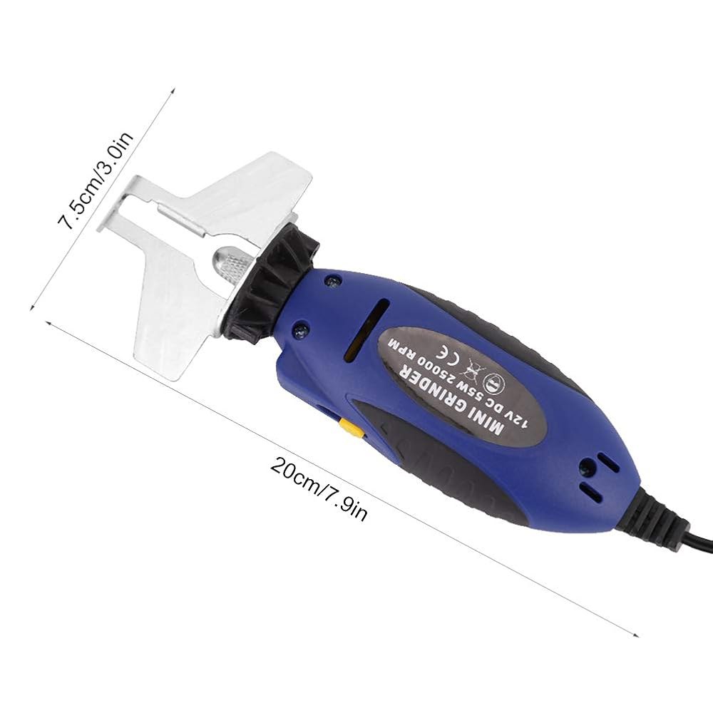 12V 배터리가 장착된 전기톱 샤프너 도구, 티타늄 도금 다이아몬드 비트가 체인 샤프너, 사용하기 쉬운 시간 절약 - 상세 이미지 3
