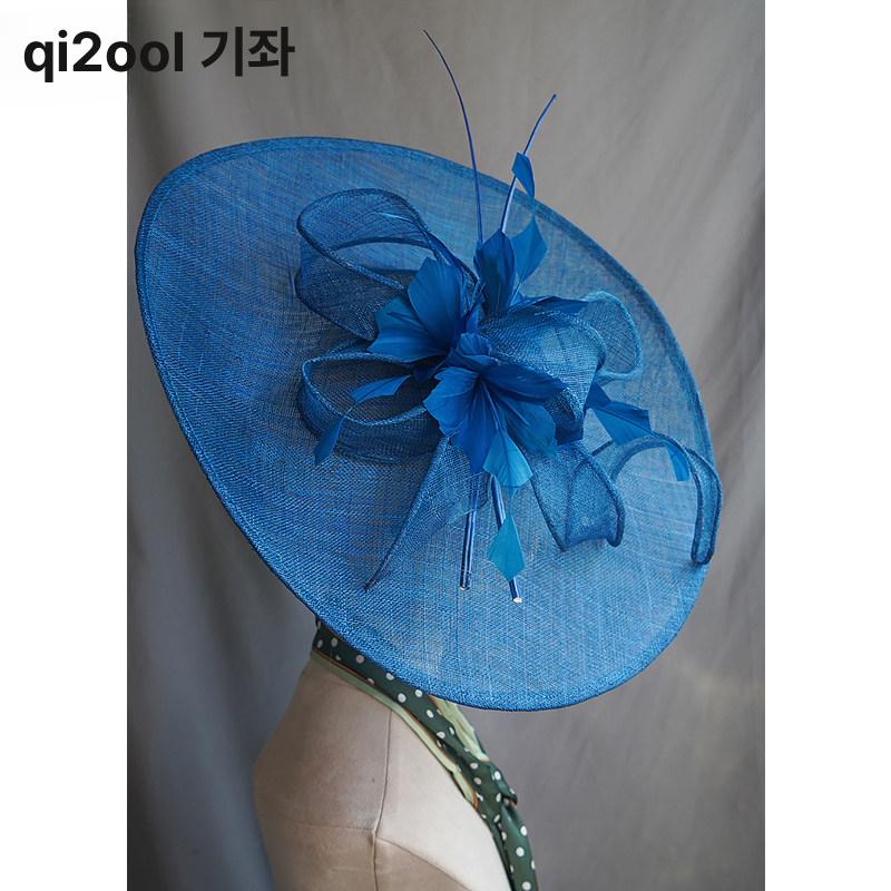 중절모자 정장모자 여성용 매혹적인 모자 파티 여자페도라 반짝이모자 - 상세 이미지 2