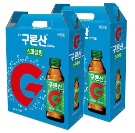 마켓다인67 구론산스파클링150ml 40병 비타음료 비타민워터 병문안음료