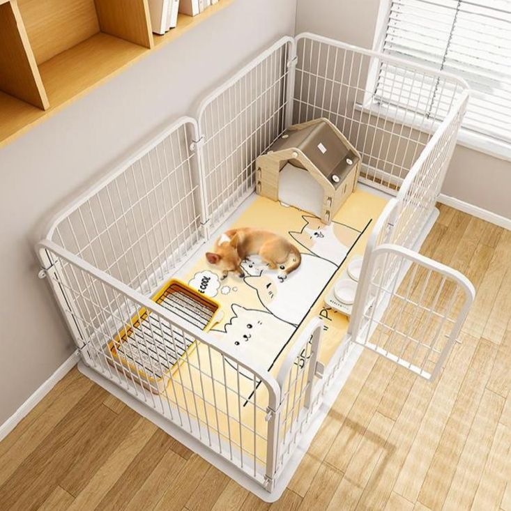 기니피그 하우스 햄스터 케이지 고양이 대형 개집 빌라 사육장 야외 집 강아지 초대형 원목 블랙 50x50x50cm (문 없음) - 상세 이미지 2